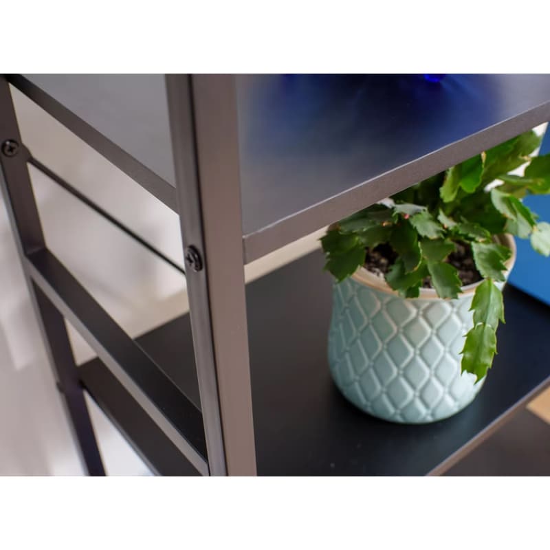 Signal Regál LOFT 4 | čierna 6