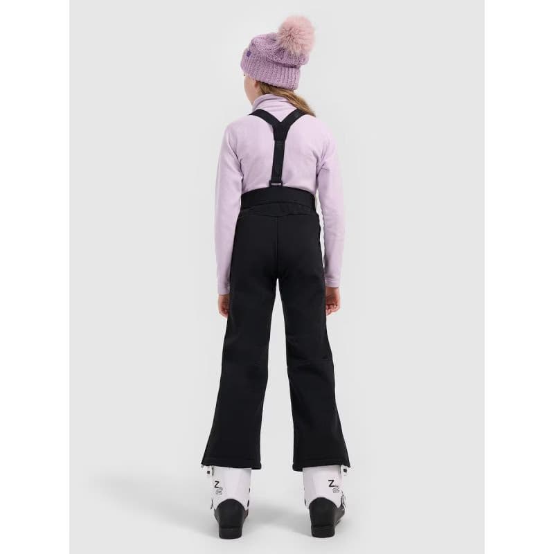 Dievčenské lyžiarske softshellové nohavice 4F JUNIOR TROUSERS 4FJRAW25TFTRF1263-20S 5
