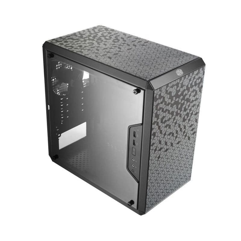 Cooler Master case MasterBox Q300L, mATX, Priehľadná bočnica, 1x 120mm Fan, Čierna 1