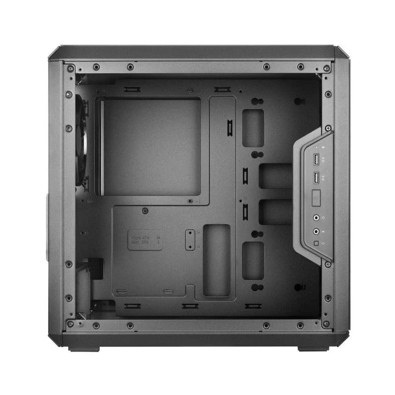 Cooler Master case MasterBox Q300L, mATX, Priehľadná bočnica, 1x 120mm Fan, Čierna 5