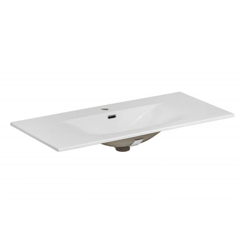 ArtCom Keramické umývadlo SKY 120 | biely lesk 120 cm 1