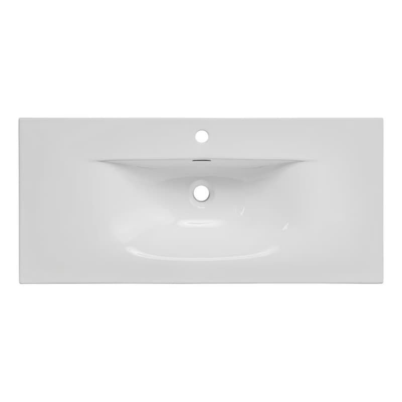 ArtCom Keramické umývadlo SKY 120 | biely lesk 120 cm 2
