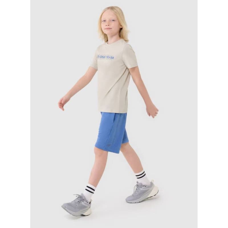 Chlapčenské tričko s krátkym rukávom 4F JUNIOR TSHIRT M2186-12S-CREME 4