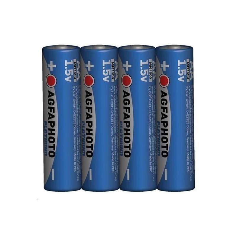 AgfaPhoto Power alkalická batéria LR06/AA, shrink 4ks