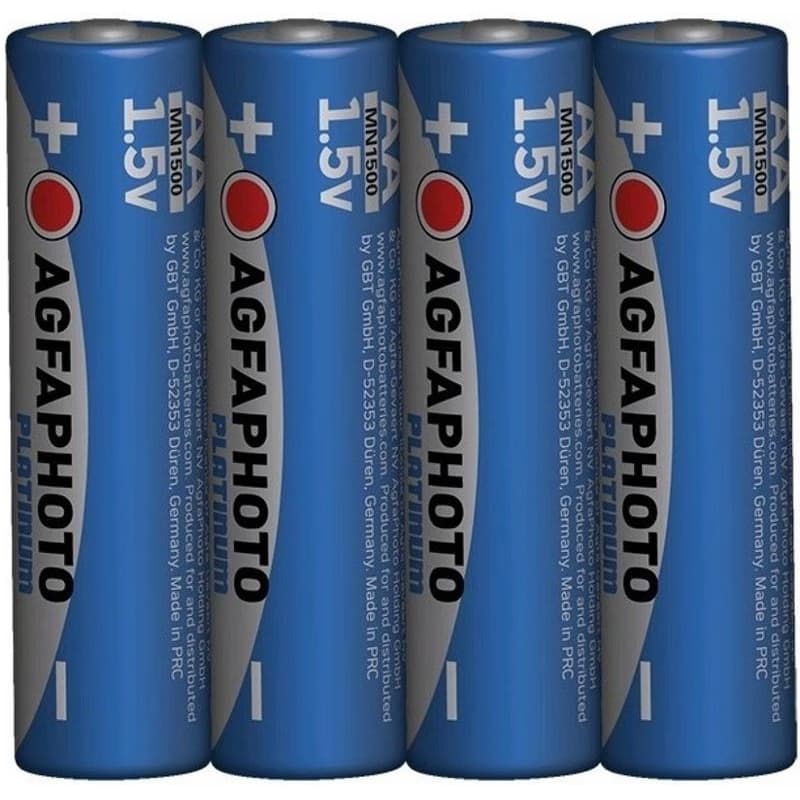 AgfaPhoto Power alkalická batéria LR06/AA, shrink 4ks 2