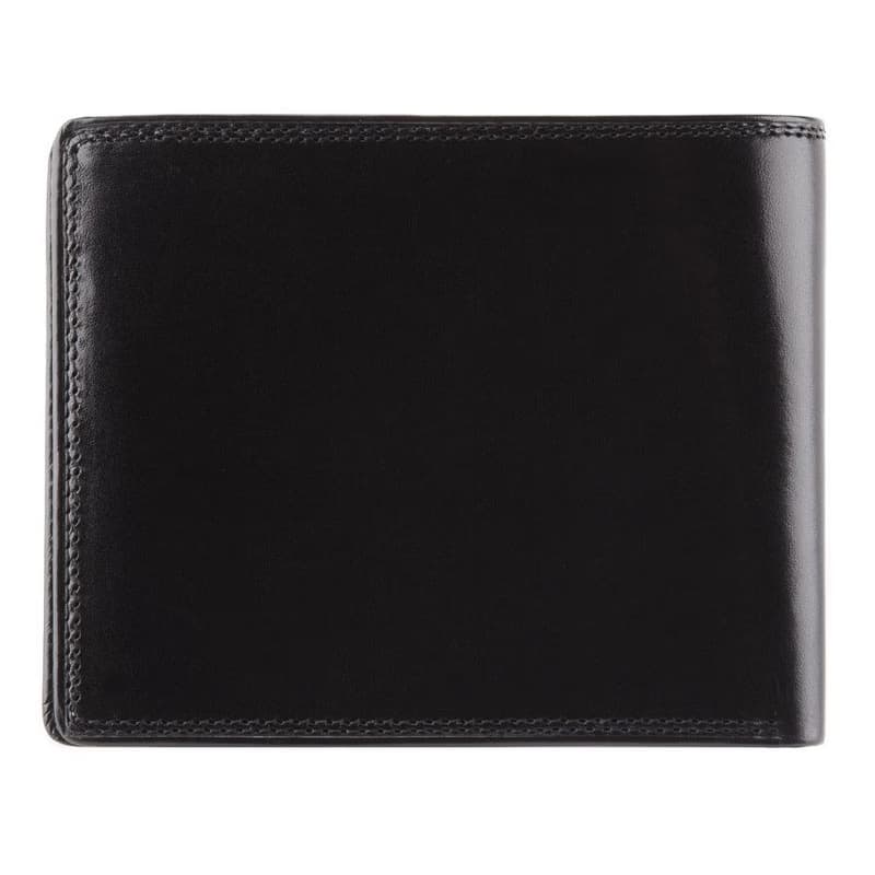 Čierna pánska kožená peňaženka 39-1-169-1 2