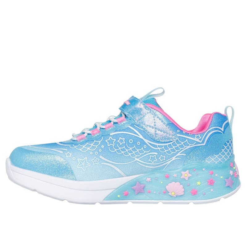 Dievčenská rekreačná obuv SKECHERS S Lights Mermaid Dreams K blue 3