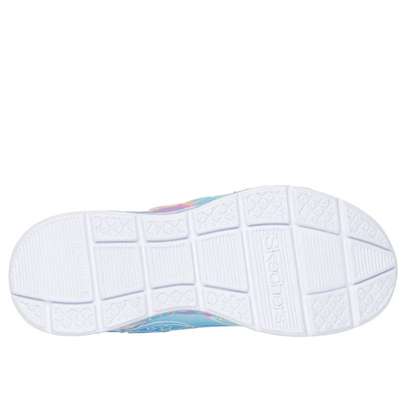 Dievčenská rekreačná obuv SKECHERS S Lights Mermaid Dreams K blue 5
