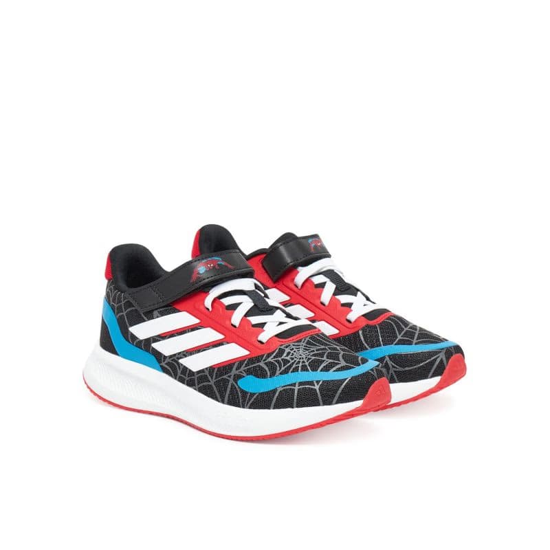 Chlapčenská športová obuv (tréningová) ADIDAS Runfalcon Spider-Man K core black cloud white pure ruby 2