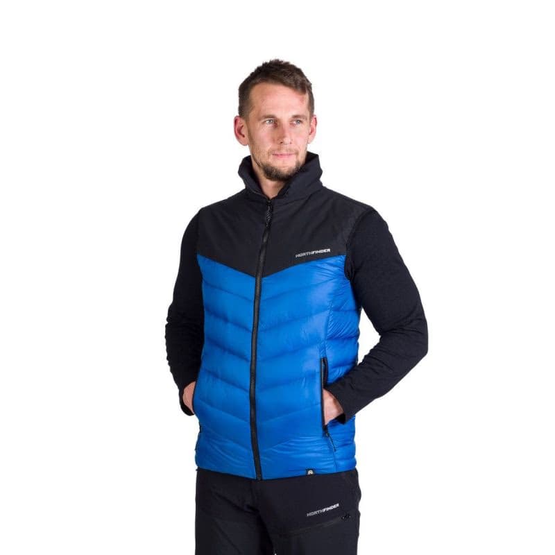 Pánska turistická vesta NORTHFINDER FILIPPO-282blueblack 3