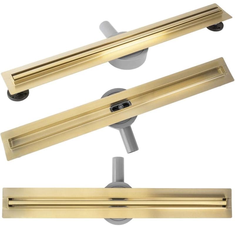 REA - Odtokový žľab Neox Slim pre Brush Gold 100 REA-G6990 1