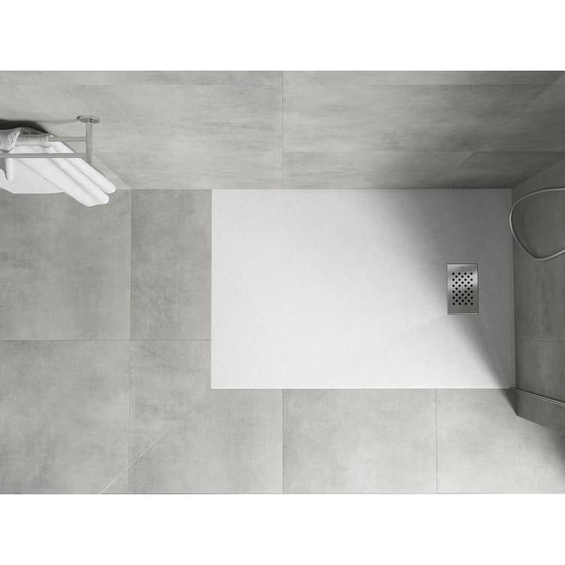 MEXEN/S - Hugo sprchová vanička SMC 120x90, biela, krytka nerez 42109012-X 4