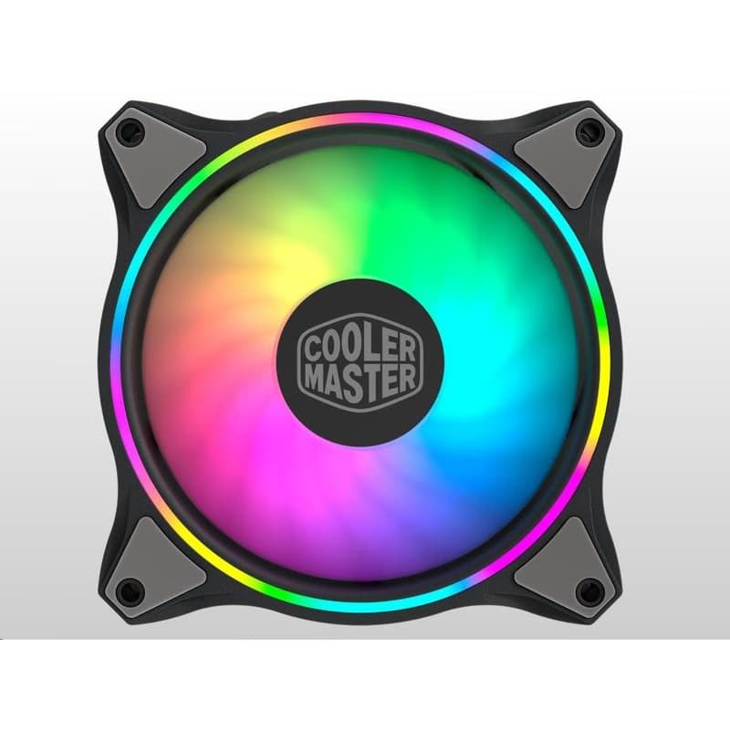 Cooler Master ventilátor MasterFan MF120 Halo 3in1, 3x120mm, ARGB, čierna