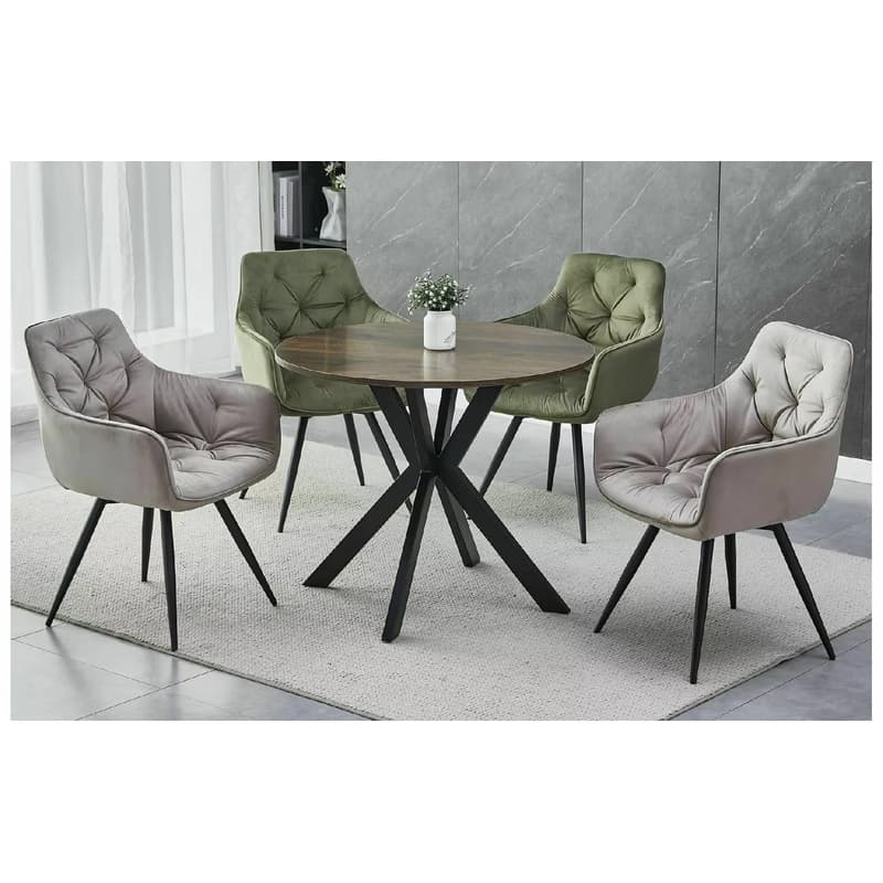 Signal Jedálenský stôl TALIA II | orech 90 cm 4