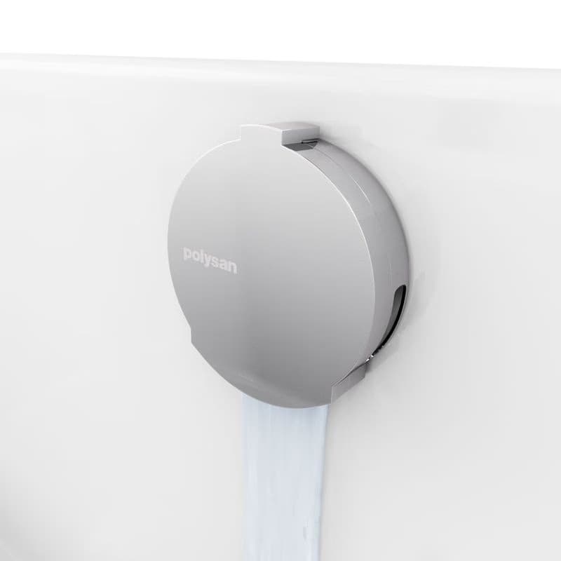 POLYSAN - MARBLE vaňová súprava s napúšťaním, bovden, dĺžka 800, chróm 11052 3