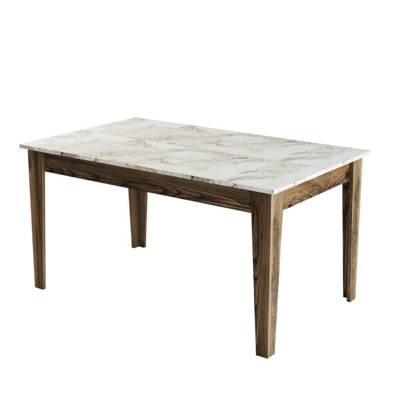 Living Room Furniture Set Milan 523 - Walnut, White 4