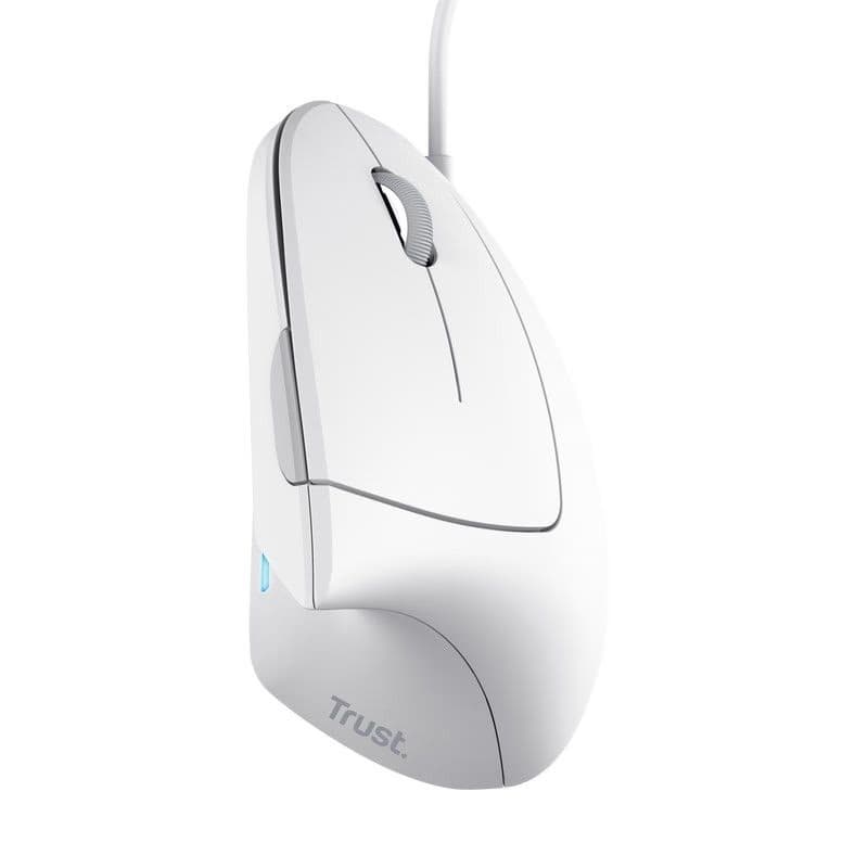 TRUST vertikálna myš Verto ergonomická myš, USB, biela 3