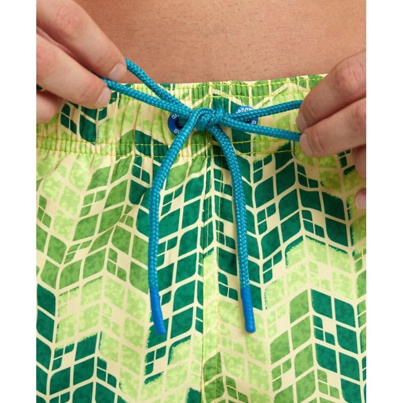 Pánske plavky ARENA MENS BEACH BOXER ALLOVER-610-soft green multi 4