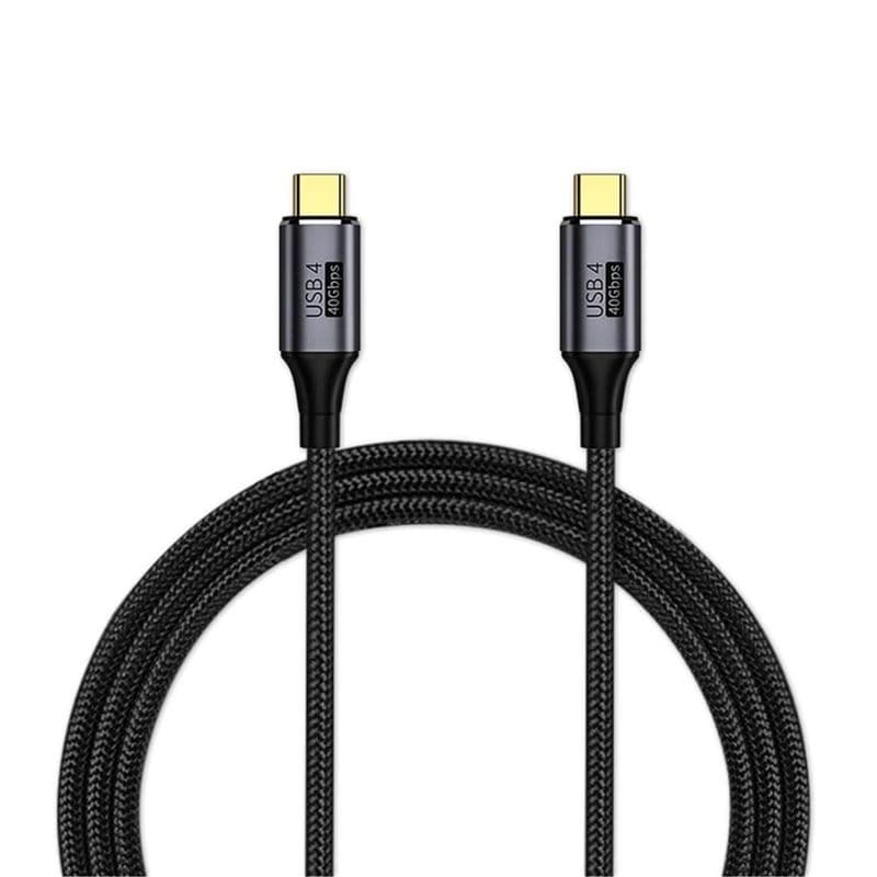 PREMIUMCORD Kábel USB4™ Gen 3x2 40Gbps 8K@60Hz 240W Thunderbolt 3 kábel 0, 3m