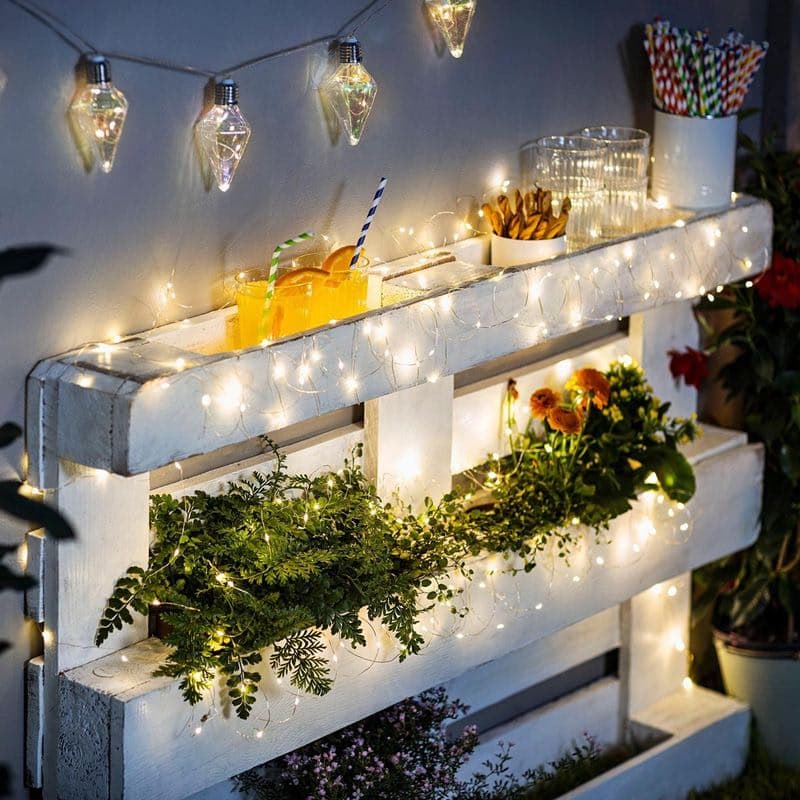 Svetelná reťaz LED Classic Garden, 5 m