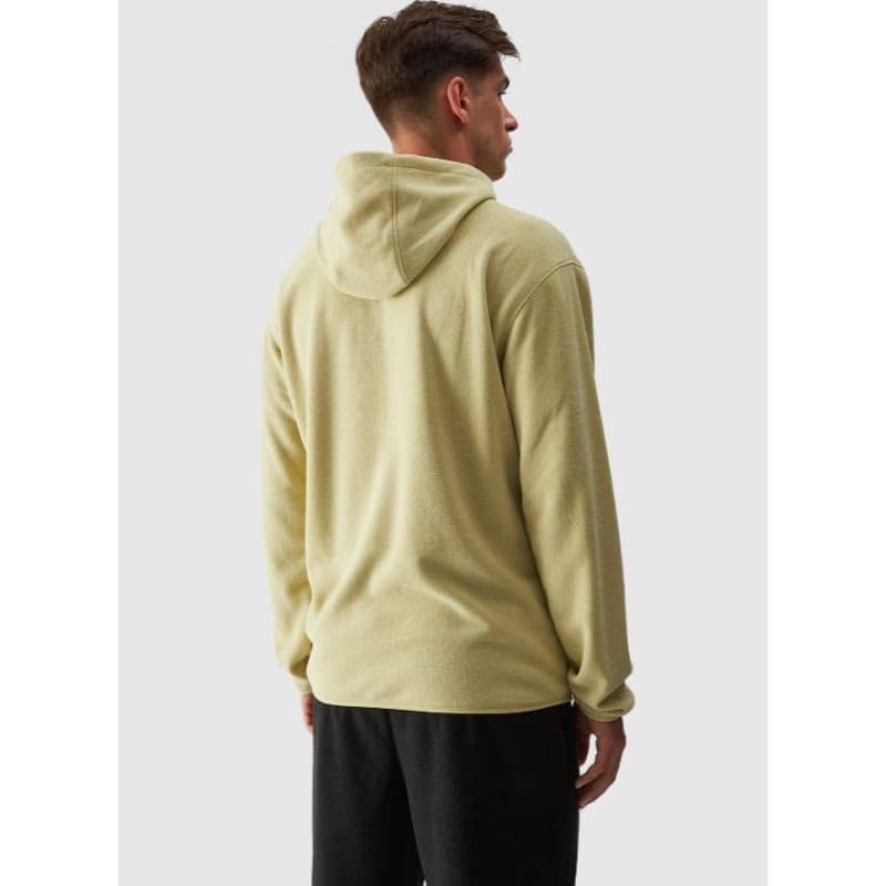 Pánska flisová mikina so zipsom 4F FLEECE-WAW24TFLEM252-44S-OLIVE 5