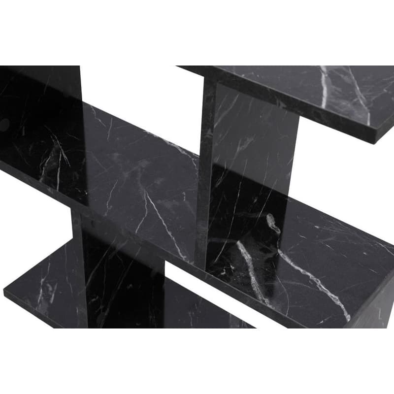 Príručný stolík / Odkladací stolík Life - Black, Marble 6