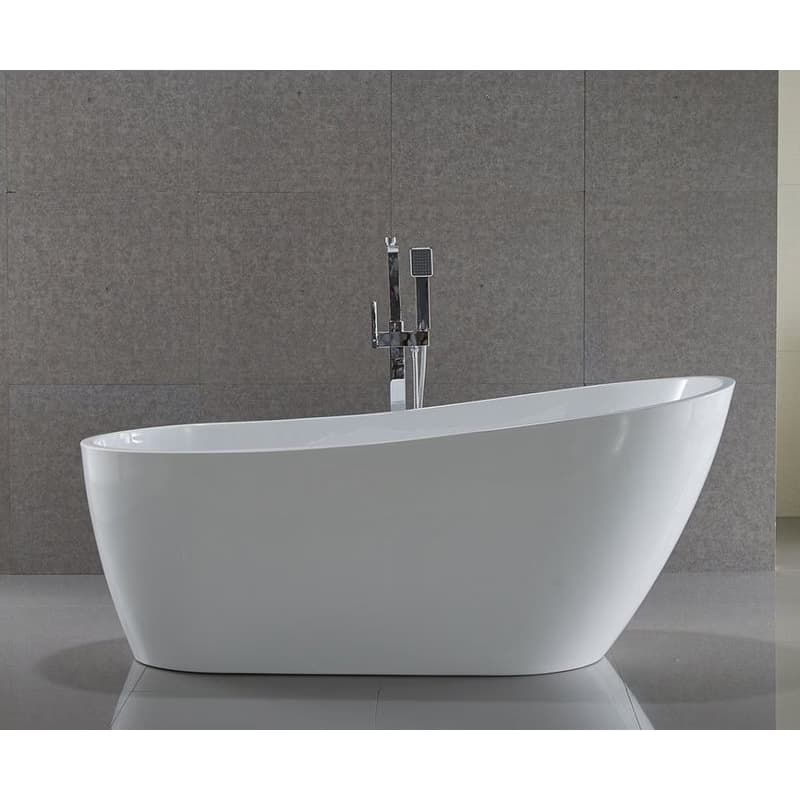 AQUALINE - TISA voľne stojaca vaňa 170x80cm, biela 2.jakost E1780 5