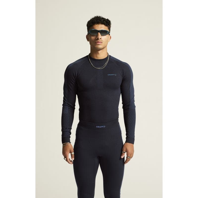 Pánske termo tričko s dlhým rukávom CRAFT ADV WARM INTENSITY LS M-396345-Blaze Royal 2