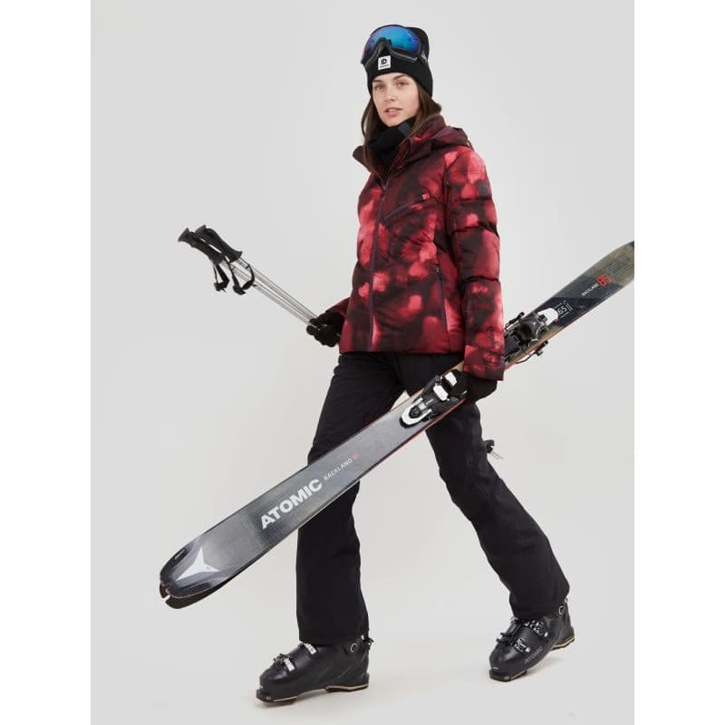 Dámska lyžiarska bunda FUNDANGO Elyra Padded Jacket-293-pomegranate 5