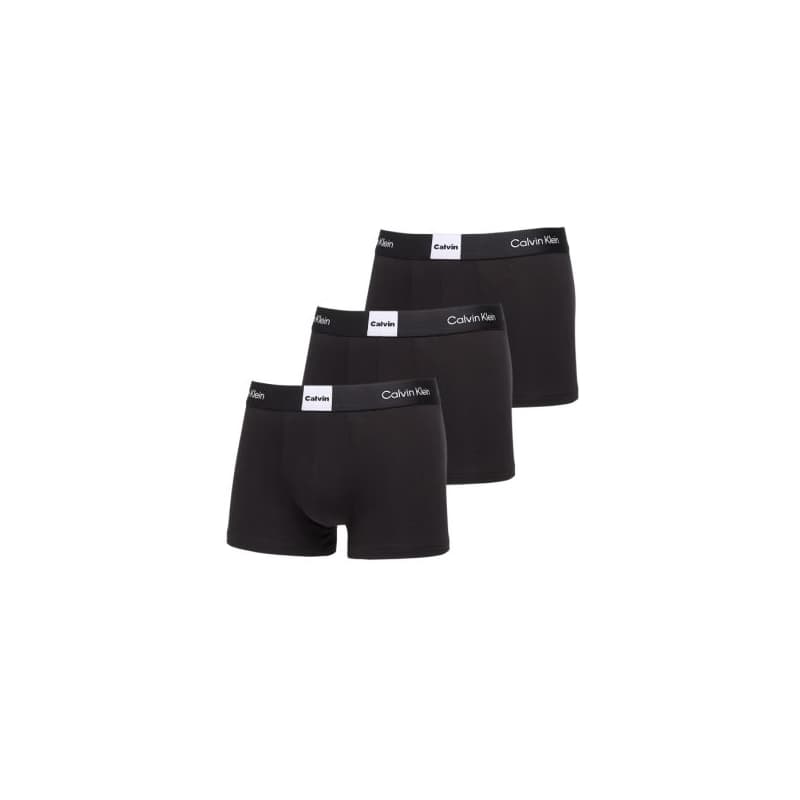Pánske boxerky CALVIN KLEIN 3 PACK - Trunk Icon Logo Graphic 3-Pack black 1