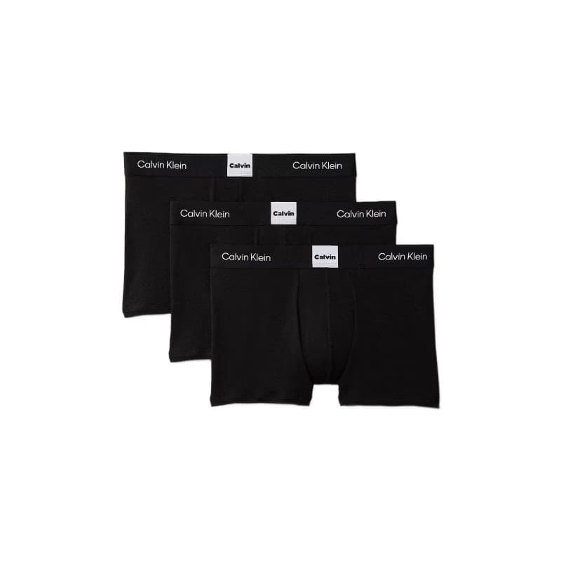 Pánske boxerky CALVIN KLEIN 3 PACK - Trunk Icon Logo Graphic 3-Pack black 2