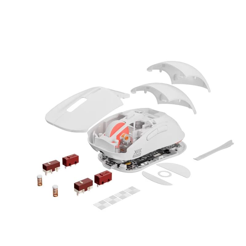 Genesis herná bezdrôtová myš ZIRCON XIII/Herná/Optická/26 000 DPI/Bezdrôtové USB/Biela 6