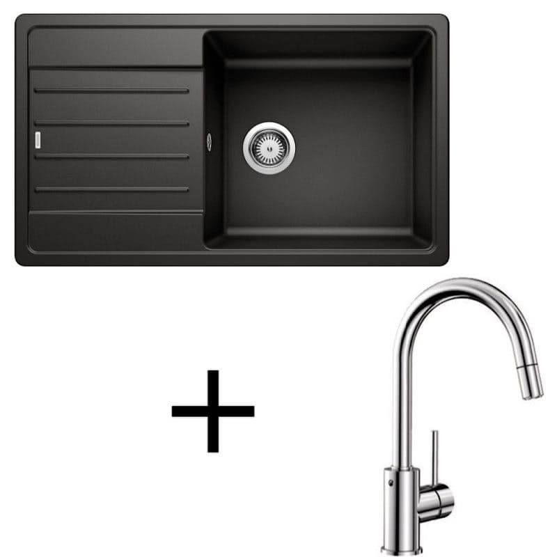 Blanco set Legra XL 6 S + Mida-S chrom hliníková metalíza 1