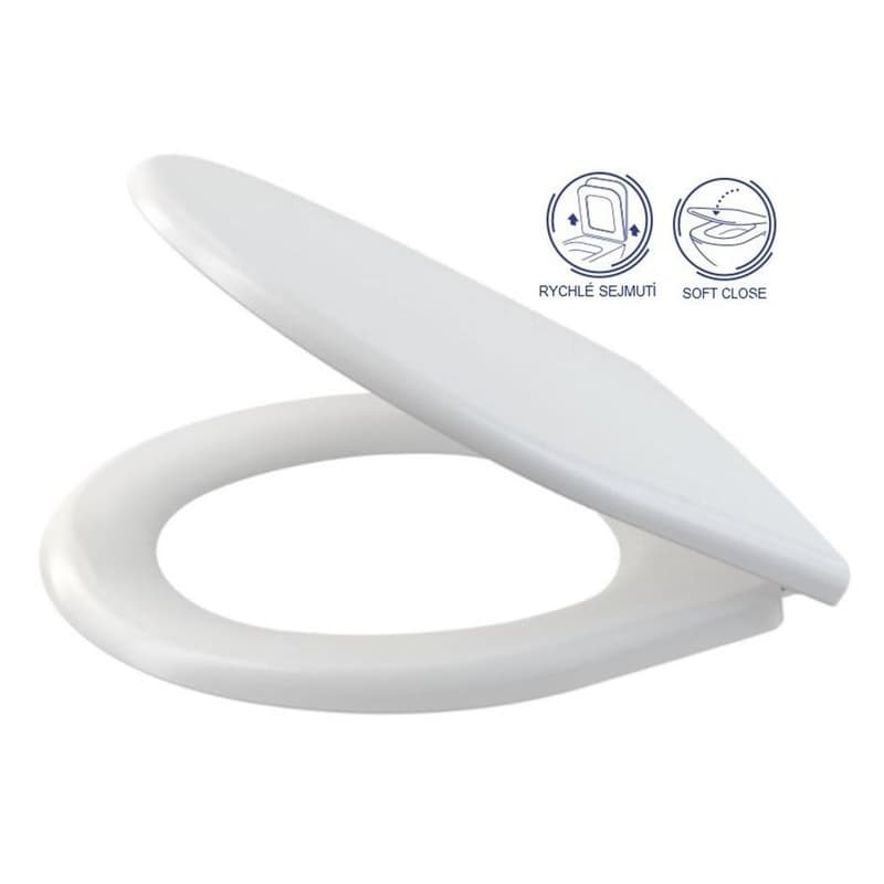 CERSANIT - SEDADLO PRESIDENT NEW DUROPLAST SOFT-CLOSE K98-0074
