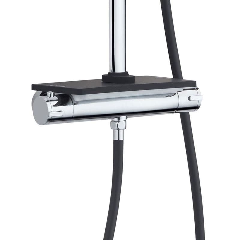 Eisl Eisl - Sprchový set vrátane termostatické batérie GRANDE VITA BLACK DX1103CST 3