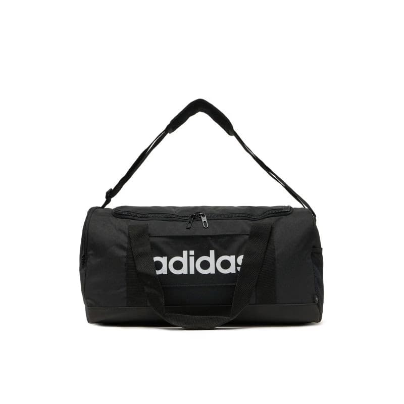 Cestovná taška ADIDAS LINEAR DUFFEL S BLACK BLACK WHITE 2
