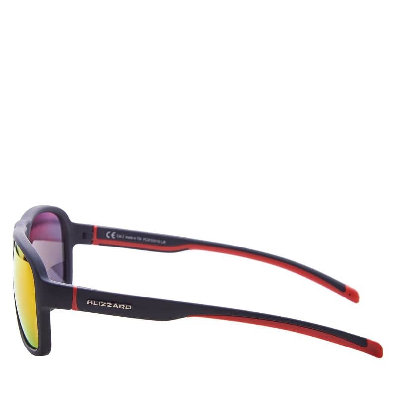 Slnečné okuliare BLIZZARD Sun glasses PCSF705110, rubber black, 65-16-135 3