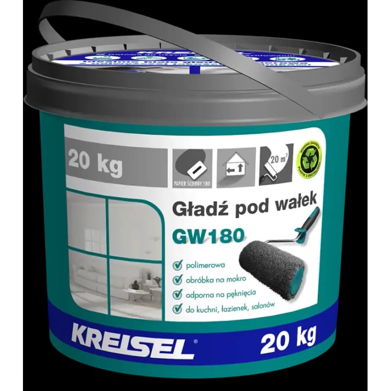Vyhladzovacia hmota KREISEL GW180 20 kg