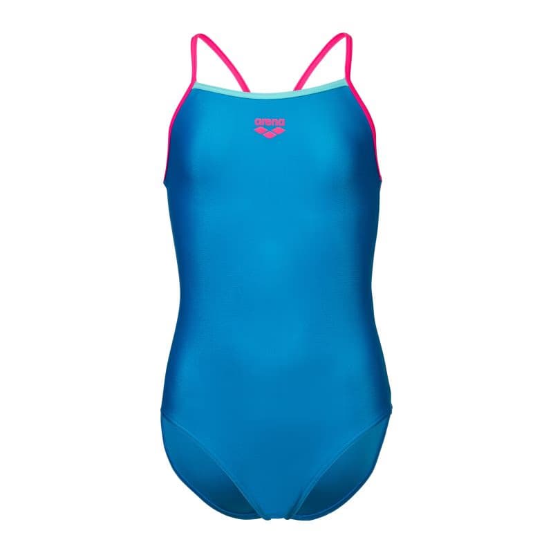 Dievčenské plavecké jednodielne plavky ARENA GIRLS SWIMSUIT LIGHT DROP SOLID 2