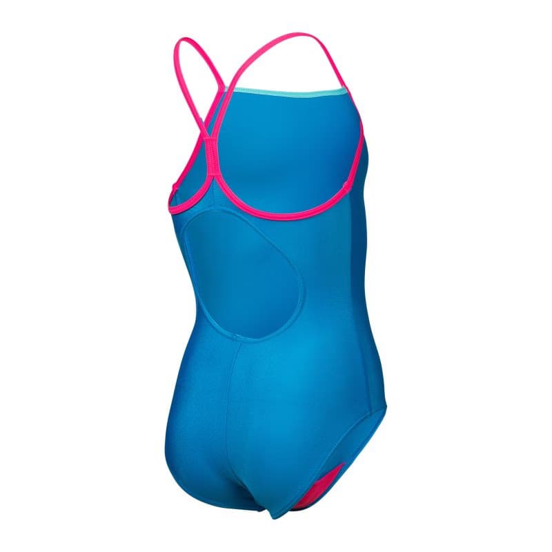 Dievčenské plavecké jednodielne plavky ARENA GIRLS SWIMSUIT LIGHT DROP SOLID 3
