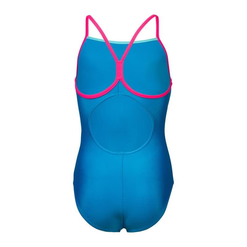 Dievčenské plavecké jednodielne plavky ARENA GIRLS SWIMSUIT LIGHT DROP SOLID 4