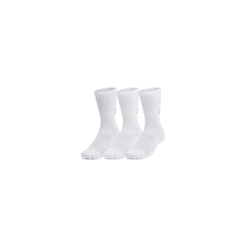 Ponožky UNDER ARMOUR Unisex UA TC 3pk Crew-WHT 1