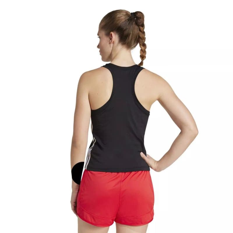 Dámske tréningové tielko ADIDAS WE 3S TK BLACK WHITE 3