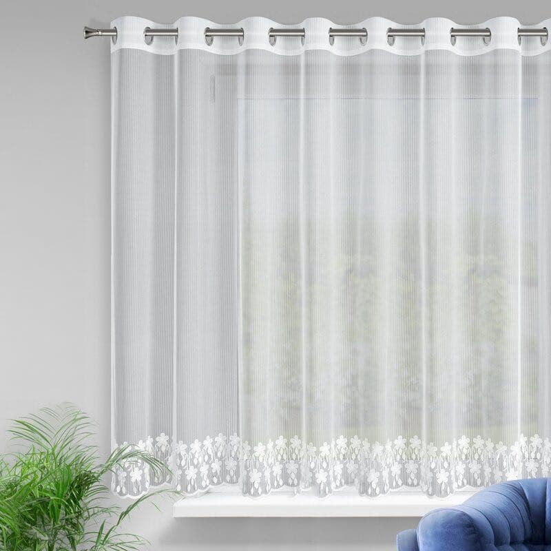 ArtFir Záclona SADIE K | biela 300 x 150 cm