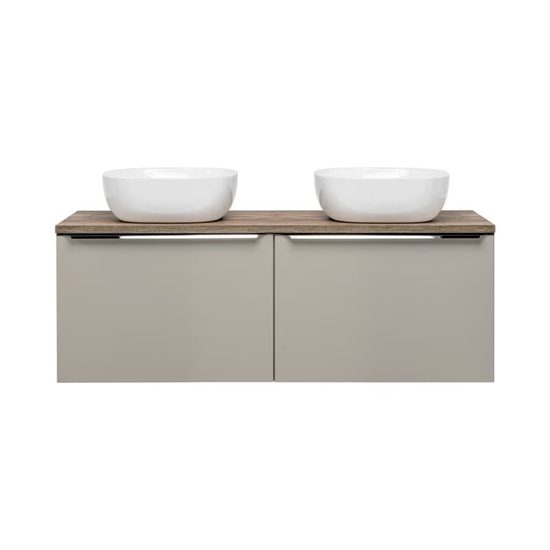 ArtCom Kúpeľňová skrinka s umývadlom a doskou SANTA Fe Taupe DU120/1 | 120 cm 4
