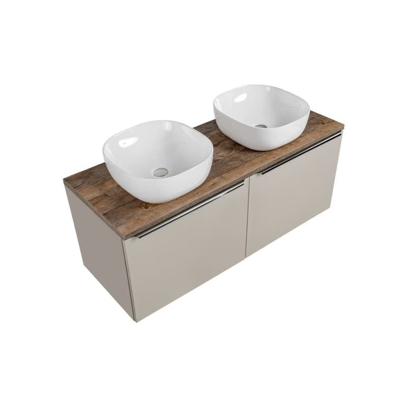 ArtCom Kúpeľňová skrinka s umývadlom a doskou SANTA Fe Taupe DU120/1 | 120 cm 5