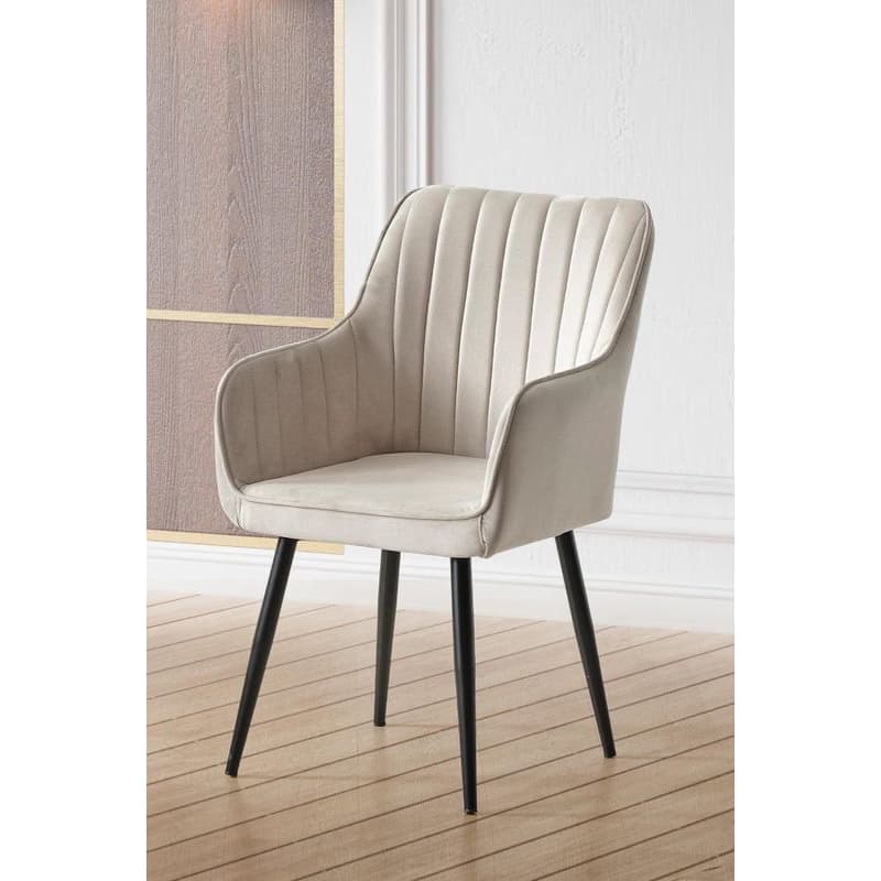 Stolička Nova - Cream, Black 1