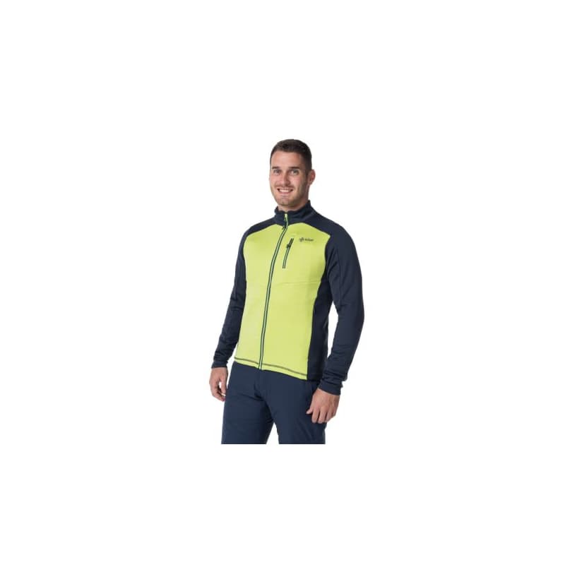 Pánska mikina na skialp KILPI TOMMS-M-Yellow 1