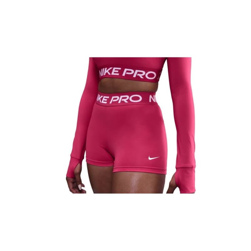 Dámske tréningové kraťasy NIKE PRO W NP 365 SHORT 3IN RUSH PINK WHITE 1