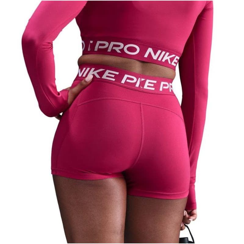 Dámske tréningové kraťasy NIKE PRO W NP 365 SHORT 3IN RUSH PINK WHITE 2